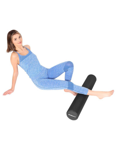 Wałek roller fitness joga eva 15x90cm z wypustkami enero fit