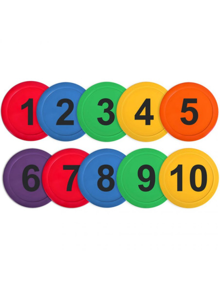 Znacznik na parkiet okrągły no10 kpl 10szt vrbs-1t010