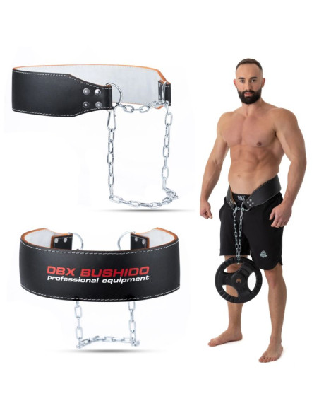 Pas obciążeniowy dip belt ze skóry naturalnej dbx-wb2