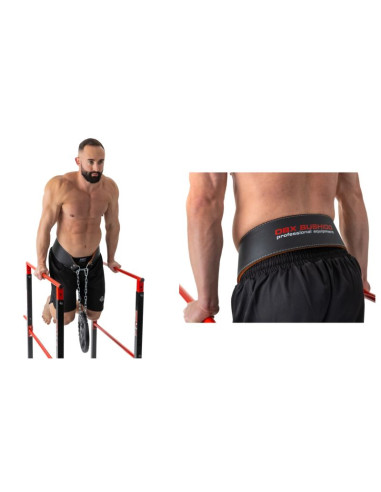 Pas obciążeniowy dip belt ze skóry naturalnej dbx-wb2