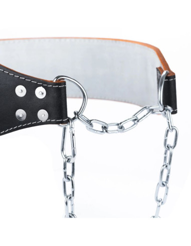 Pas obciążeniowy dip belt ze skóry naturalnej dbx-wb2