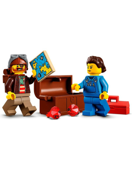 Lego city 60342 wyzwanie kaskaderskie: atak rekina