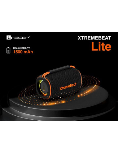 Tracer głośnik tws xtremebeat lite bluetooth rgb