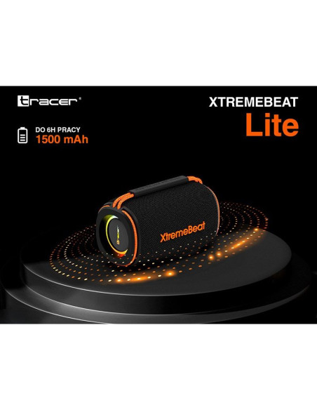 Tracer głośnik tws xtremebeat lite bluetooth rgb