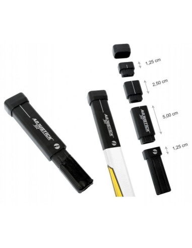 Przedłużka kompozytowa regulowana do kija