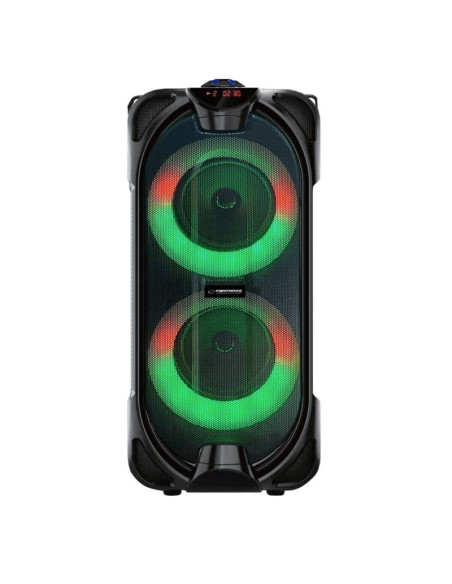 Esperanza głośnik bluetooth fm led rgb rythm ep157