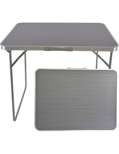 Stolik turystyczny składany kempingowy 80x60x70cm szary