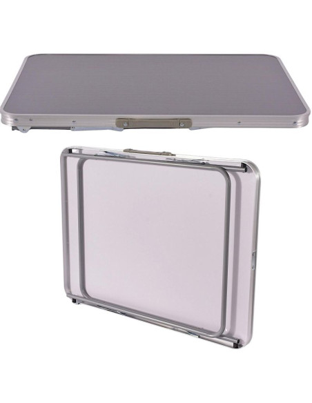 Stolik turystyczny składany kempingowy 80x60x70cm szary