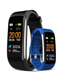 Smartwatch giewont czarno niebieski 2 paski gw200-7