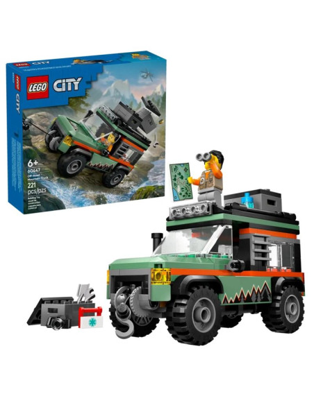 Lego city 60447 górska ciężarówka terenowa 4x4
