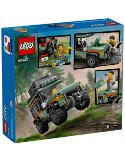 Lego city 60447 górska ciężarówka terenowa 4x4 2