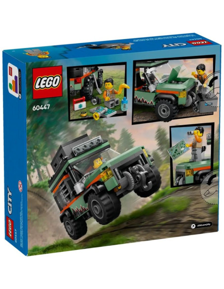 Lego city 60447 górska ciężarówka terenowa 4x4