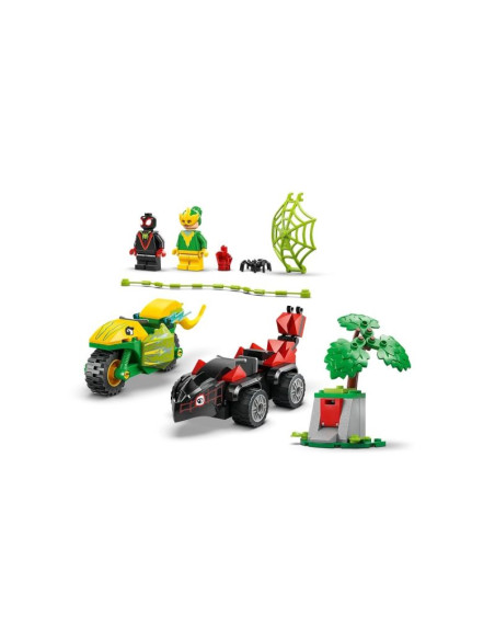 Lego marvel super heroes 11198 pościg spina za electro w dinopojeździe