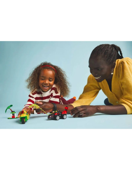 Lego marvel super heroes 11198 pościg spina za electro w dinopojeździe