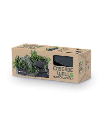 Kwietnik ogród wertykalny 4set antracyt