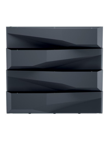 Kwietnik ogród wertykalny 4set antracyt