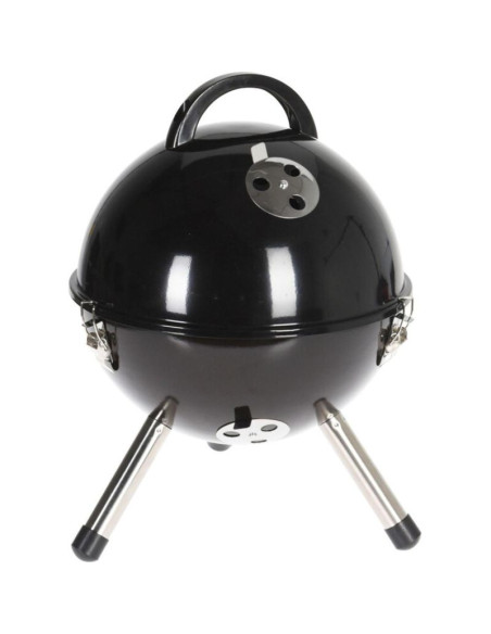 Kociołek grill z rączką i pokrywą 31cm