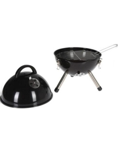 Kociołek grill z rączką i pokrywą 31cm