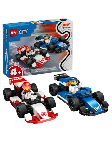 Lego city 60464 f1 bolidy williams racing i haas f1
