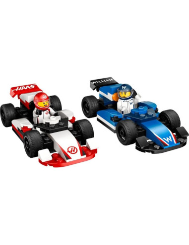 Lego city 60464 f1 bolidy williams racing i haas f1