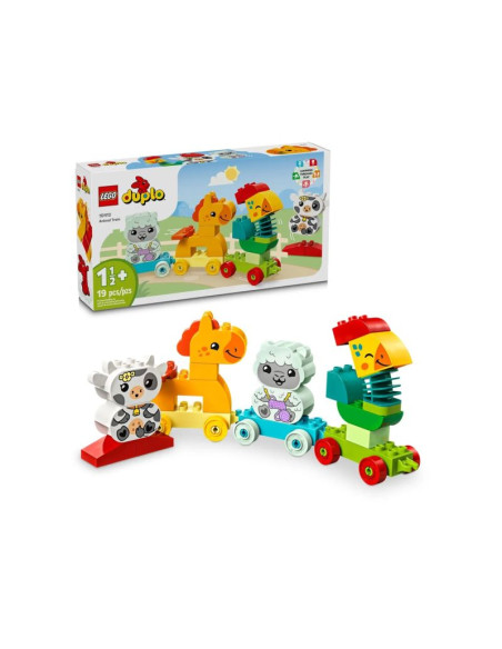 Lego duplo  10412 pociąg ze zwierzątkami
