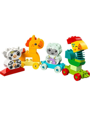 Lego duplo  10412 pociąg ze zwierzątkami