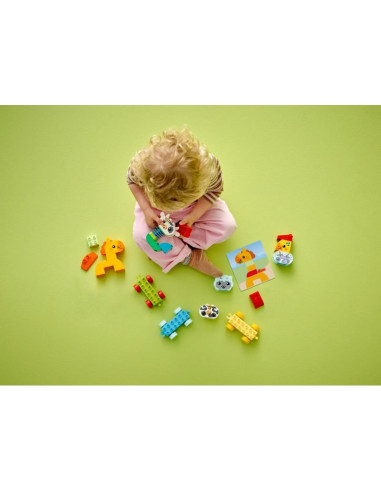 Lego duplo  10412 pociąg ze zwierzątkami
