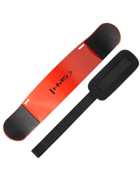 Przyrząd do ćwiczenia mięśni bicepsów arm blaster hms abx02 czerwony