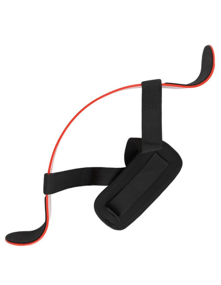 Przyrząd do ćwiczenia mięśni bicepsów arm blaster hms abx02 czerwony