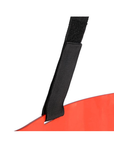 Przyrząd do ćwiczenia mięśni bicepsów arm blaster hms abx02 czerwony