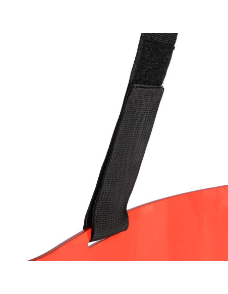 Przyrząd do ćwiczenia mięśni bicepsów arm blaster hms abx02 czerwony