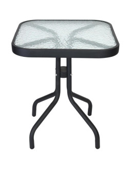 Stolik ogrodowy kawowy tarasowy kwadratowy 45x45x51cm 2