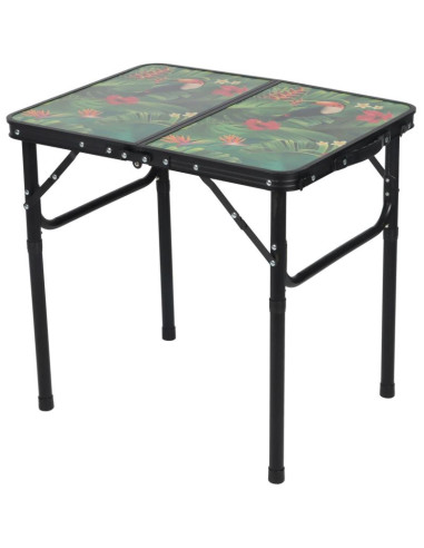Stolik turystyczny składany kempingowy 60x45x25/56cm flower