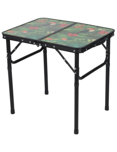 Stolik turystyczny składany kempingowy 60x45x25/56cm flower
