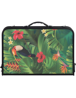 Stolik turystyczny składany kempingowy 60x45x25/56cm flower 2