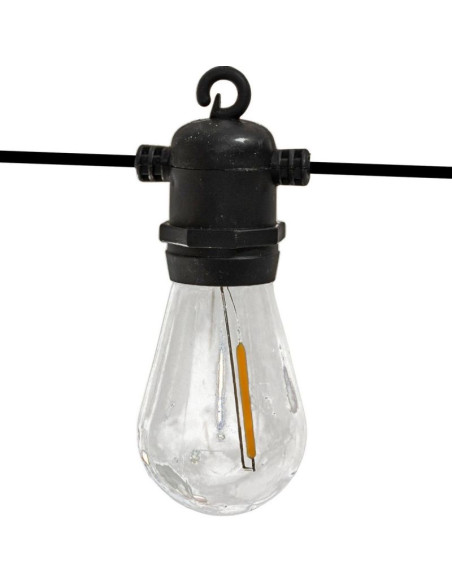 Party light girlanda zewnętrzna 10 żarówek 10led 8m 230v