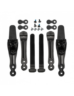 Klamry l+r z paskami + śruby seba e3