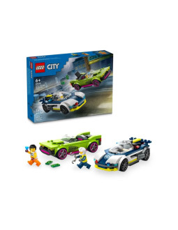 Lego city 60415 pościg radiowozu za muscle carem