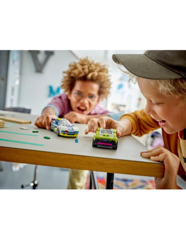 Lego city 60415 pościg radiowozu za muscle carem