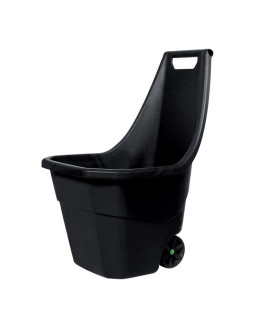 Taczka ogrodowa load go 55l czarna