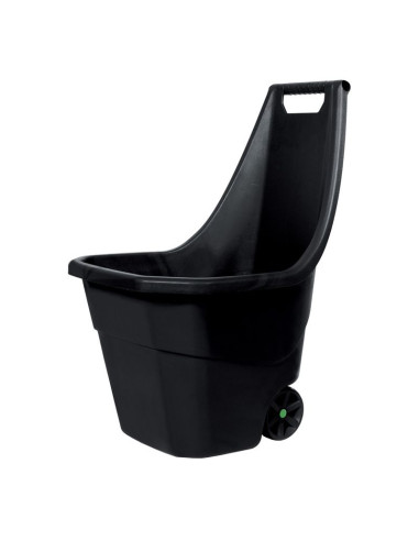 Taczka ogrodowa load go 55l czarna