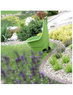 Taczka ogrodowa load go 55l czarna 2