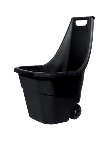 Taczka ogrodowa load go 55l czarna