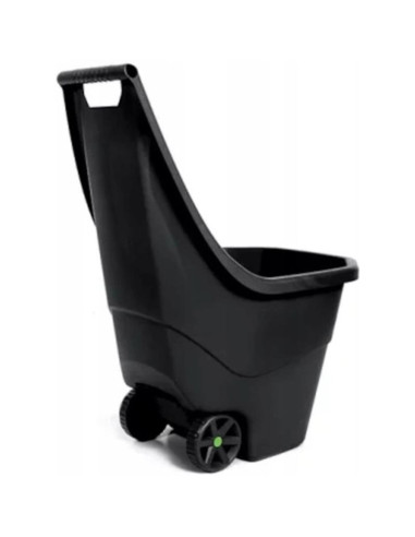 Taczka ogrodowa load go 55l czarna
