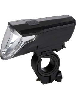 Lampka rowerowa przednia led usb-c certyfikat 3 tryby dunlop