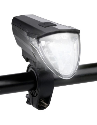 Lampka rowerowa przednia led usb-c certyfikat 3 tryby dunlop