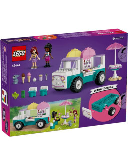 Lego friends 42644 furgonetka z lodami w mieście heartlake 2