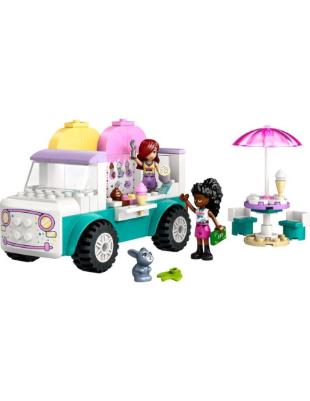 Lego friends 42644 furgonetka z lodami w mieście heartlake