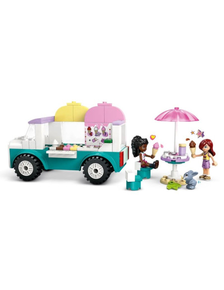 Lego friends 42644 furgonetka z lodami w mieście heartlake