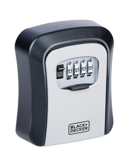 Skrzynka sejf na klucze na szyfr 4 cyfry black + decker